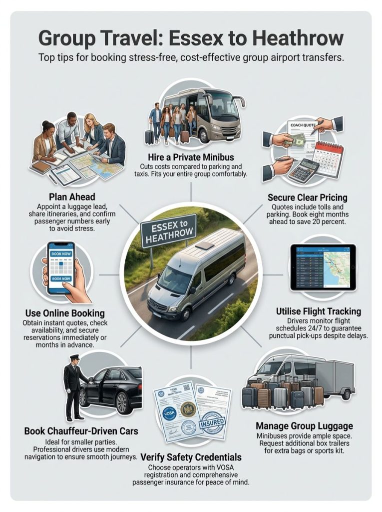 Essex to Heathrow Airport