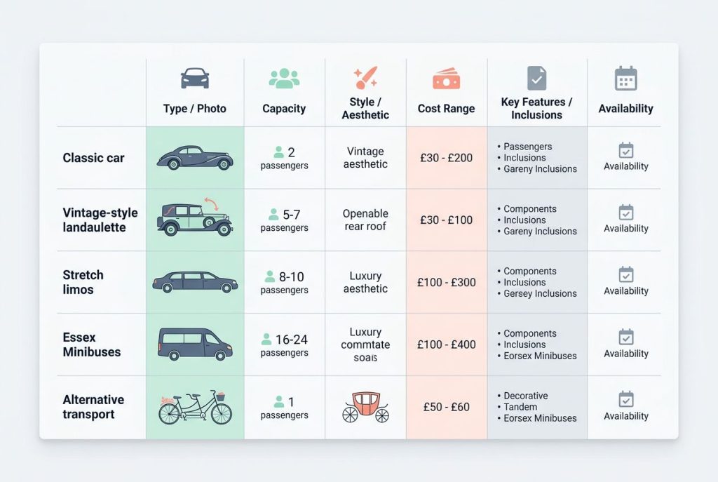 What Luxury Limousines Can You Hire in Essex?